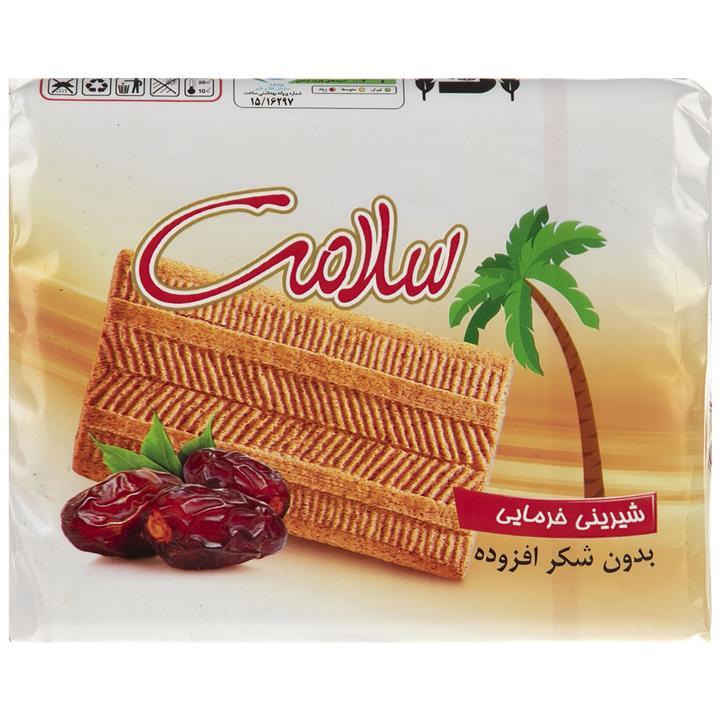 شیرینی خرمایی سلامت مقدار 230 گرم Salamat Date Cookie 230 gr